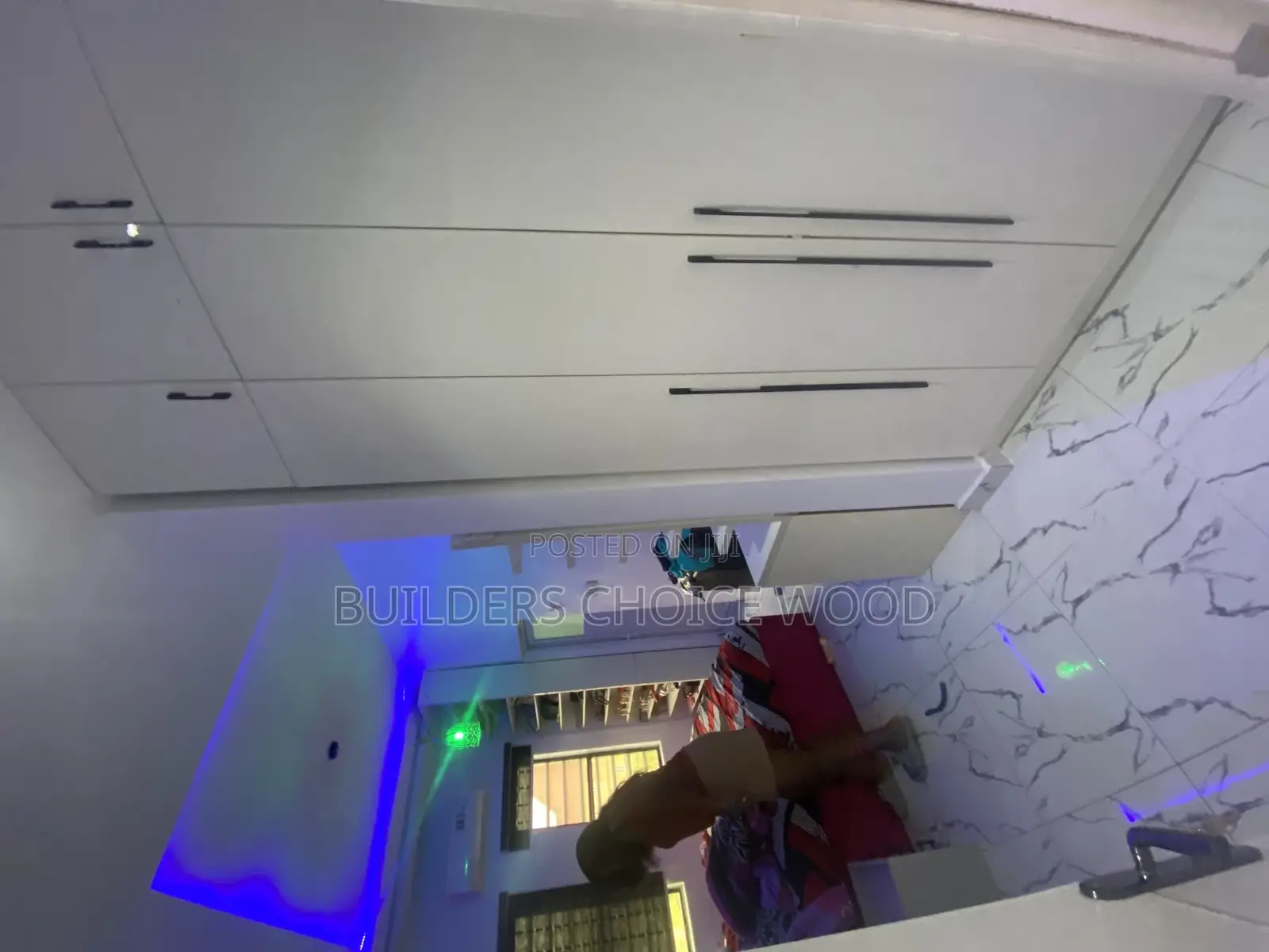 Wardrobe With Glossy Surface
