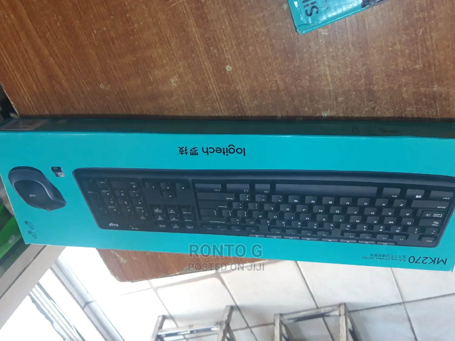 Keyboard Wireless With Full-Size Combo Mk270