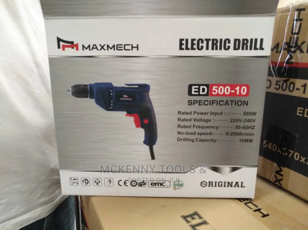 Maxmech Ed Electric Drill 10 Mm
