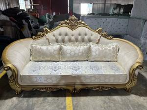 Quality 7 Seater Living Room Fabric Made Sofa Chair.