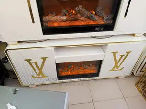 Standard Lv Tv Stand With Fire Display