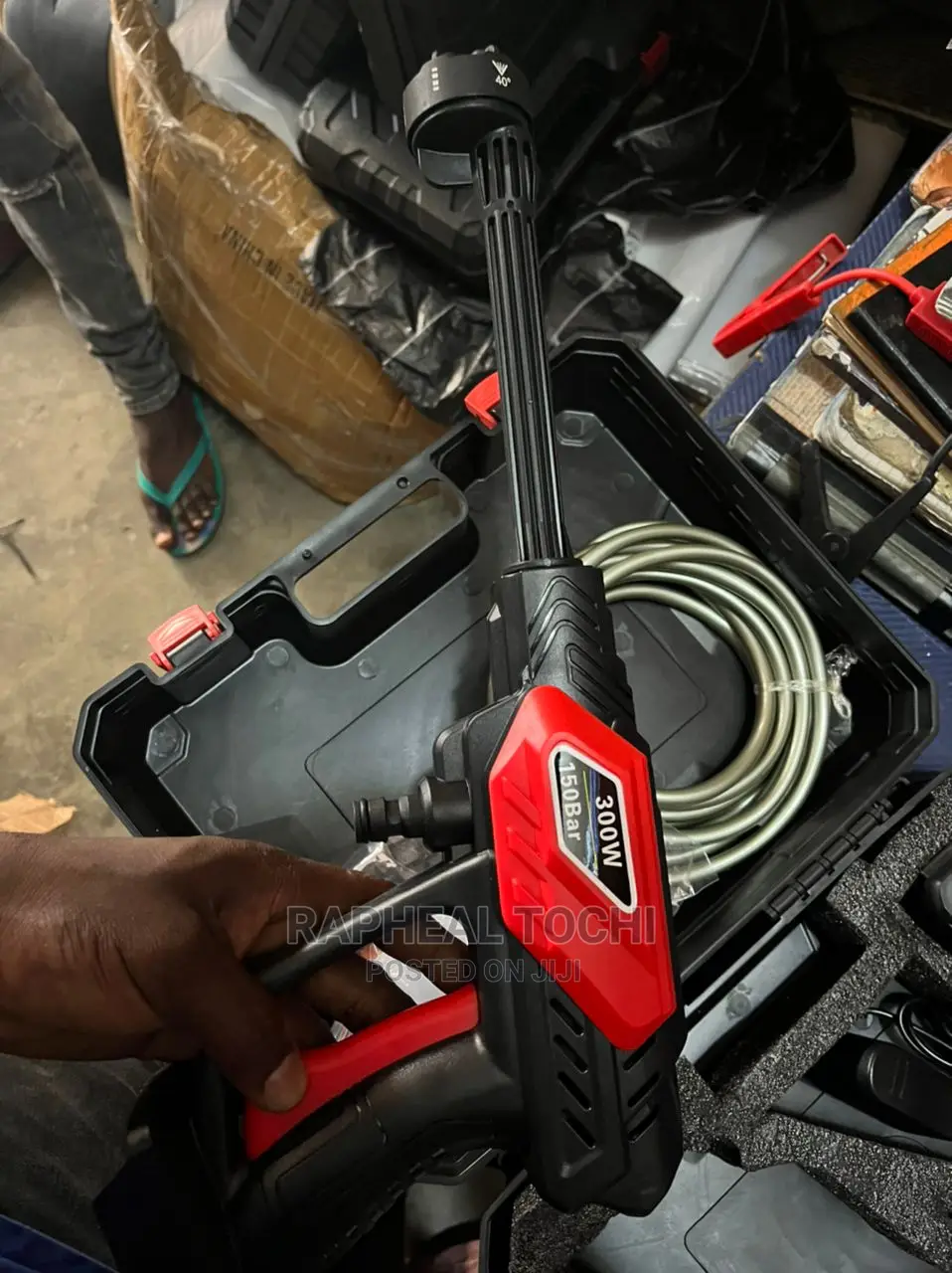 Recharged Car Washer With Gun Pressure High Power