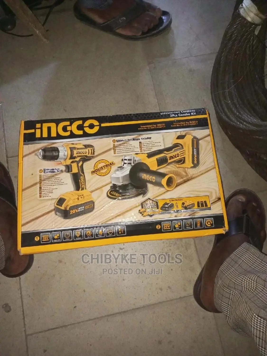 2in1batter Ingco Combo, Filling/Screw Machine