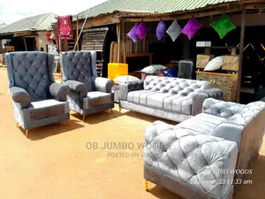 A Set of Upholstery Sofa for Living Room