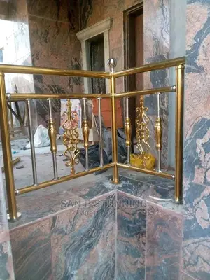 Wonderful Hand Rail Design Gold With Combi