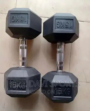 Photo - Commercial Dumbbell 15kg