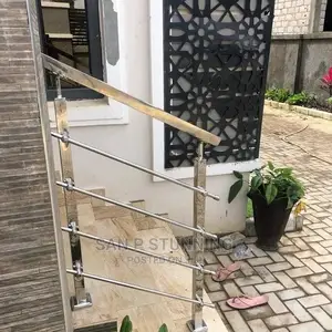 Square Pipe Railing With Lining