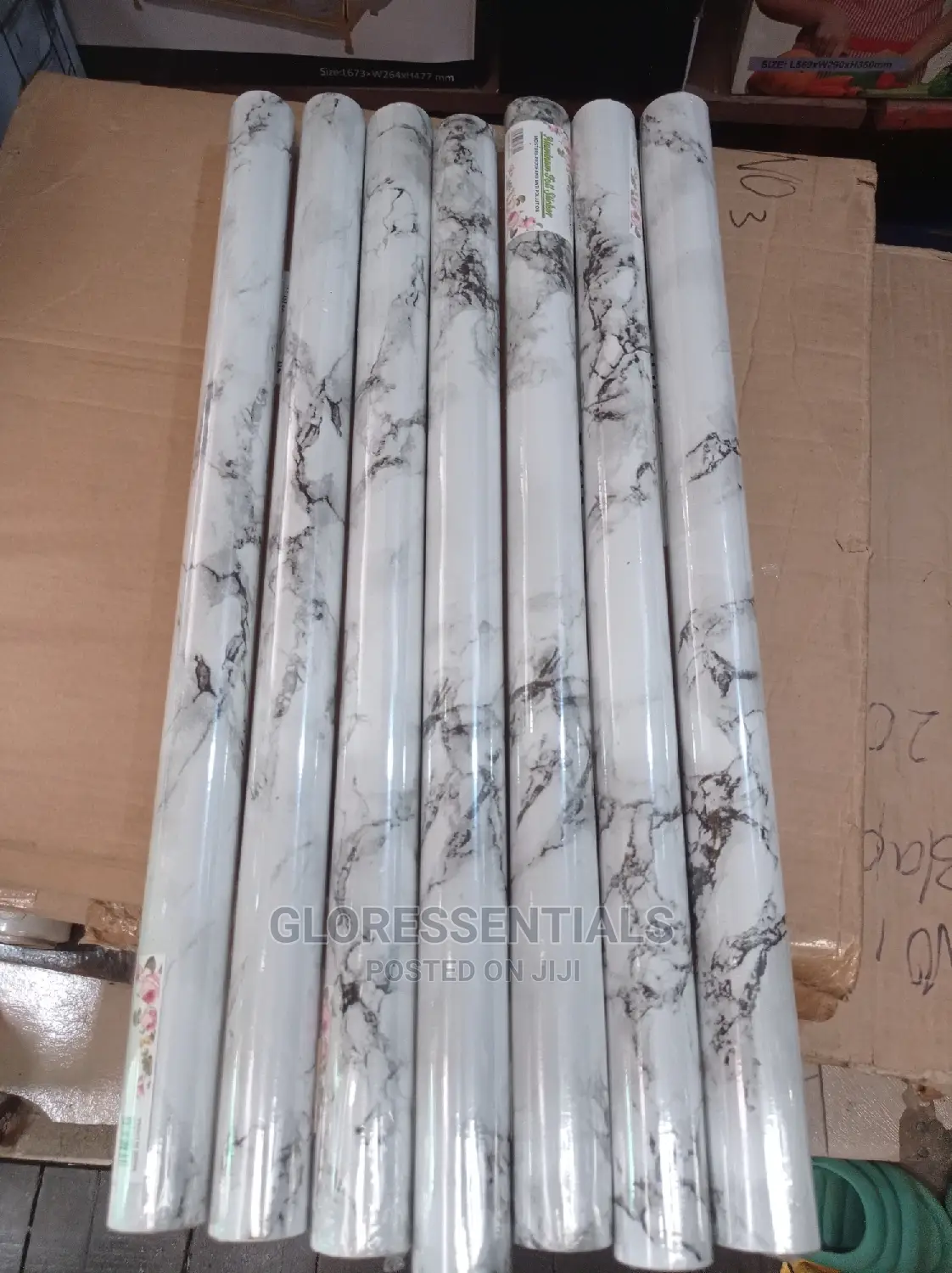 Nordic Adhesive Marble Sticker Wall Paper