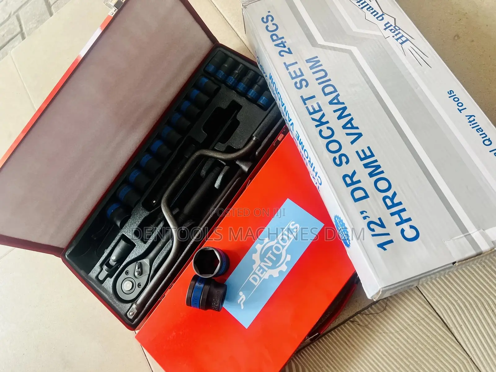 DENTOOLS 1/2” DR Socket Set