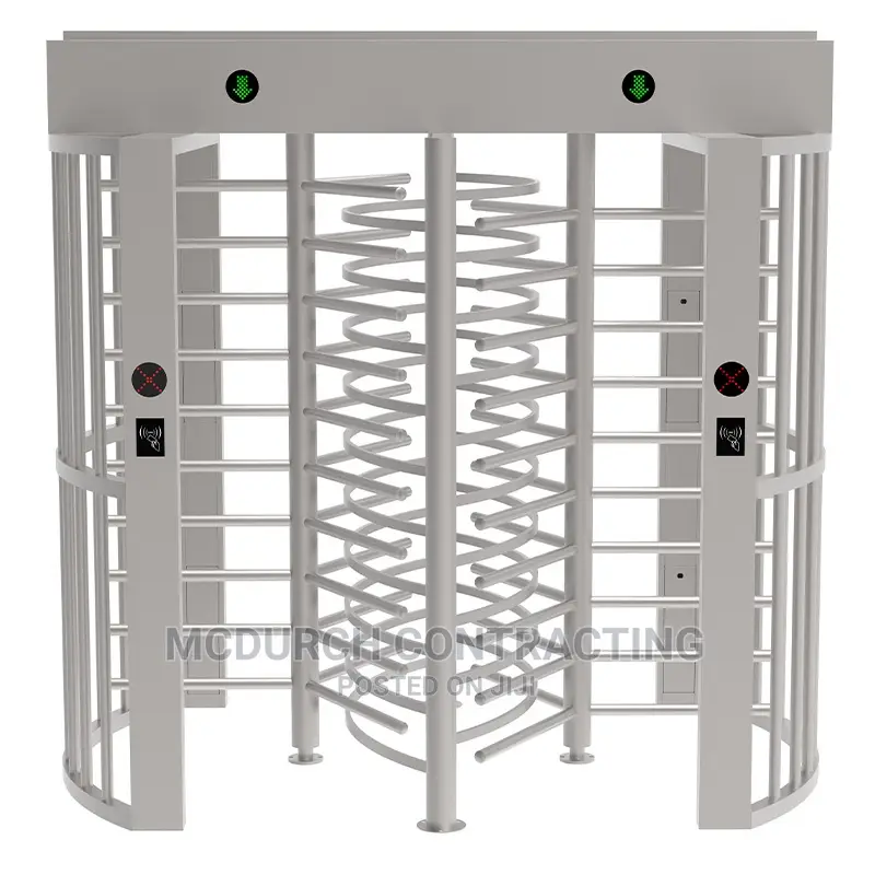 Double Pedestal Turnstile With Rfid Card Reader (Centurion)