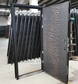 German Copper Cast Aluminium Door