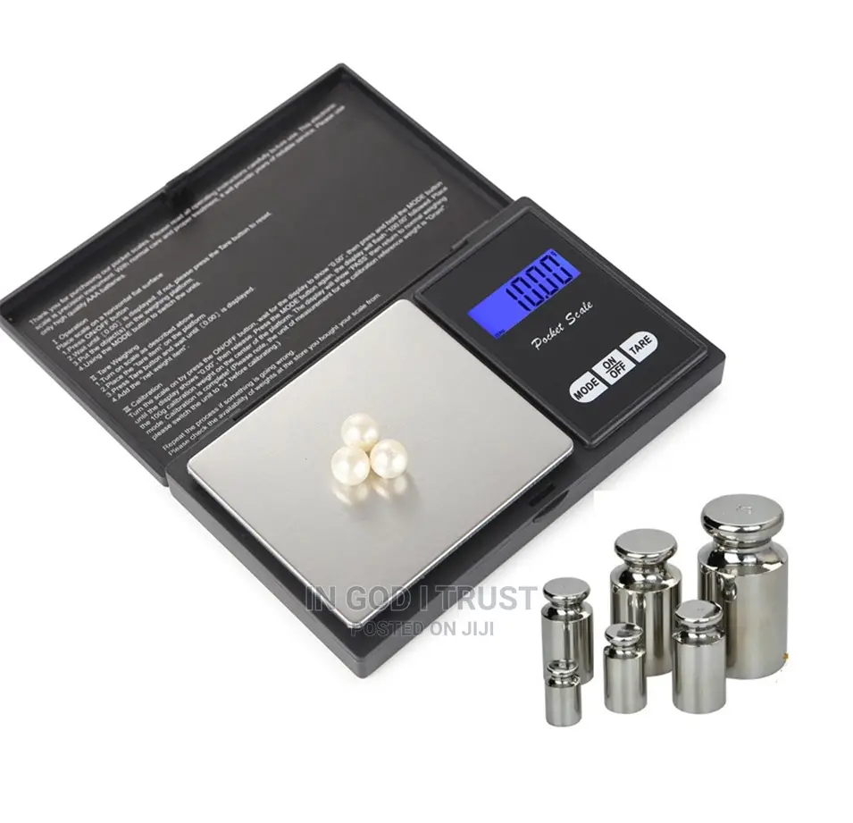 500g X 0.01g Digital Kitchen Scale