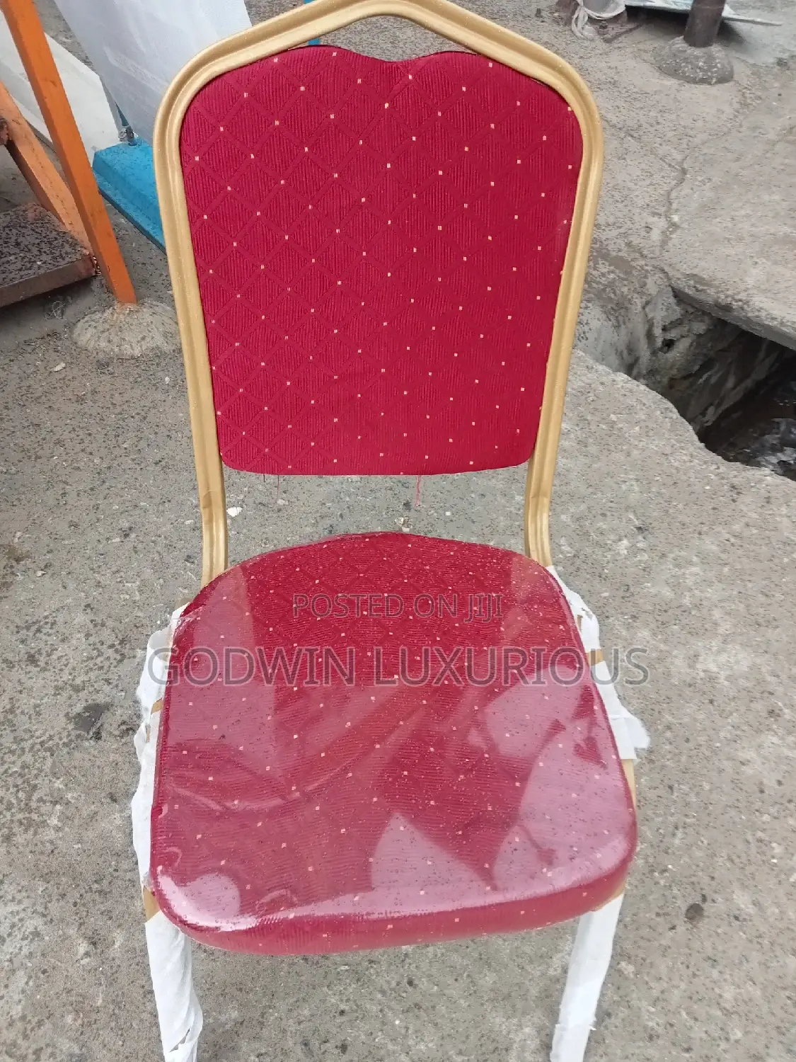 Red Church Chairs