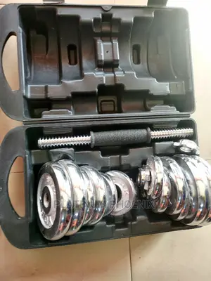 30kg Chrome Dumbbell Set