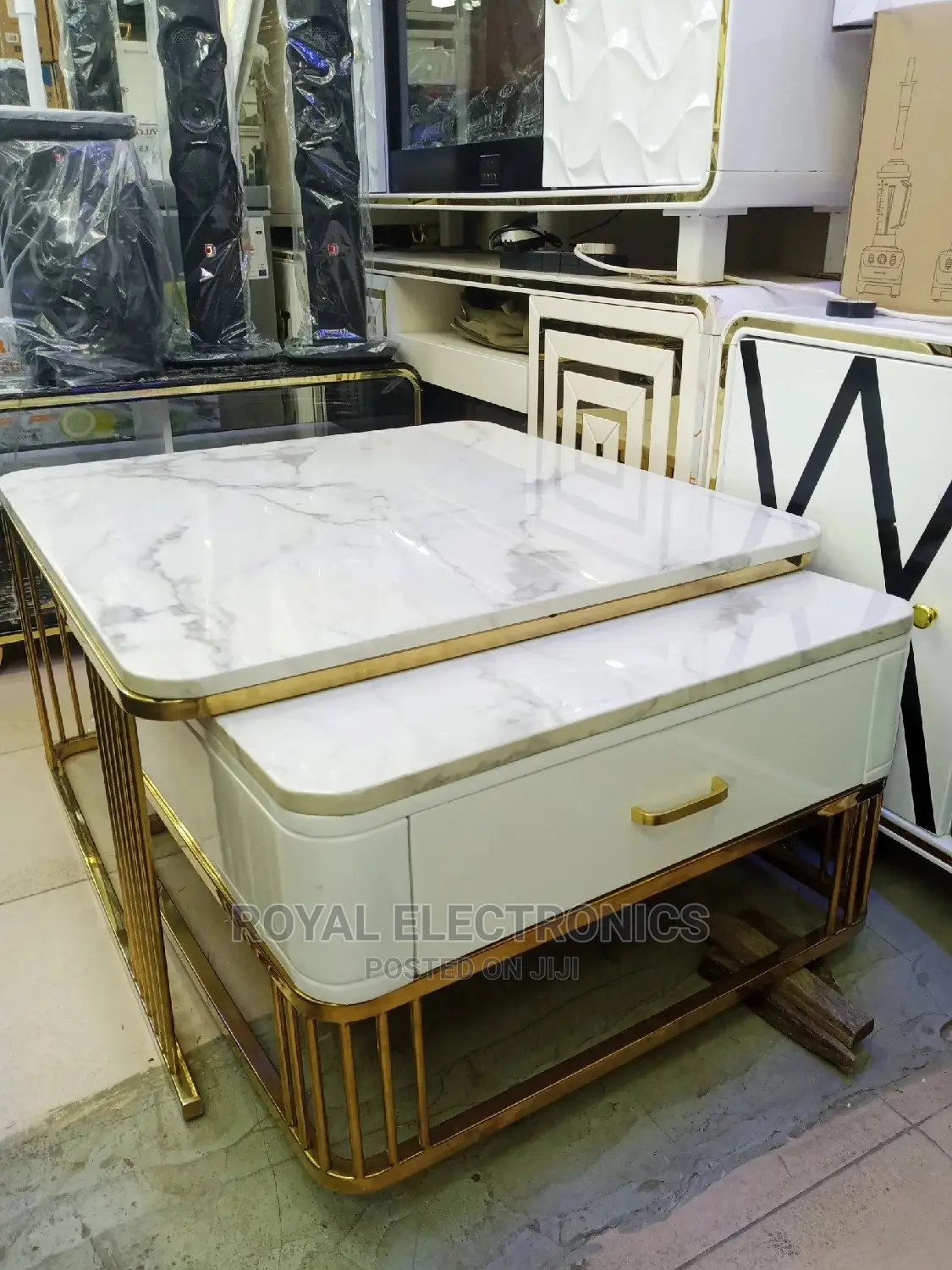 New Imported Royal Center Table With Drawer
