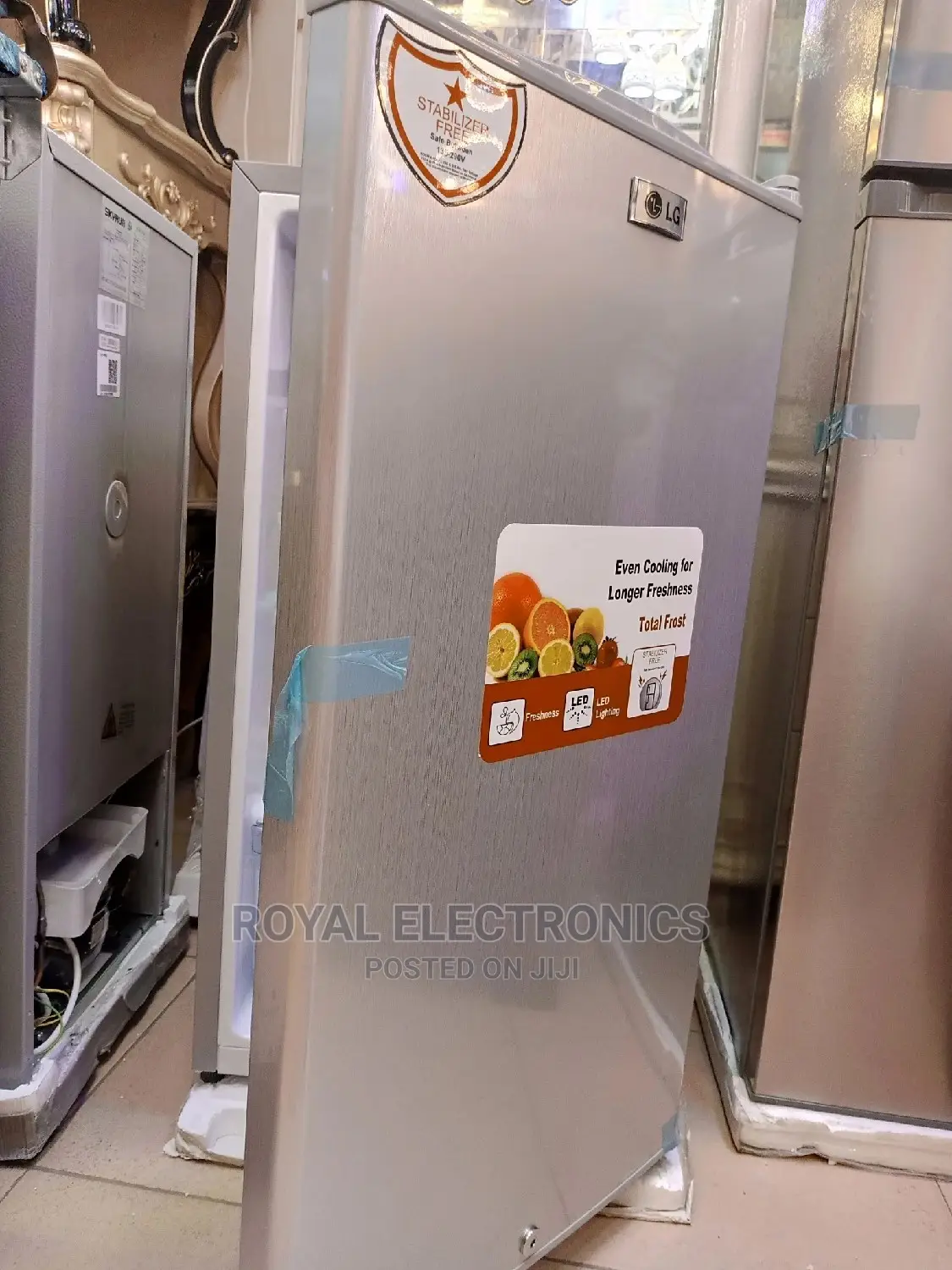Lg Single Door Refrigerator Silver
