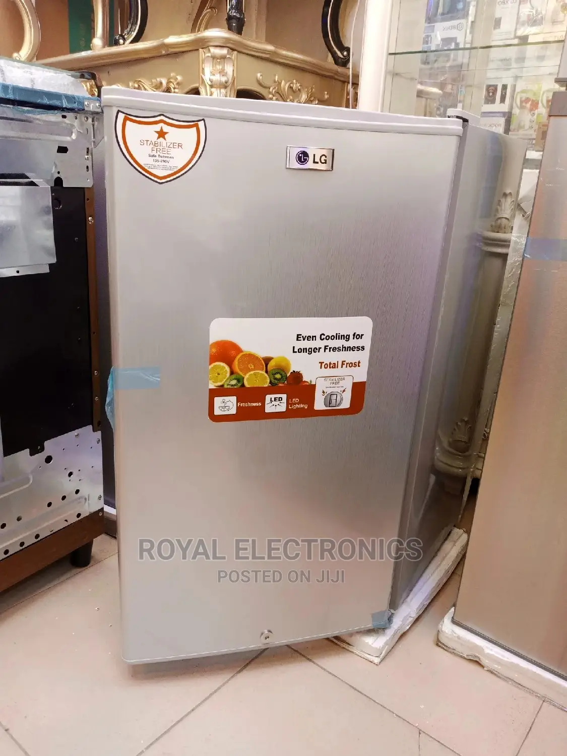 Lg Single Door Refrigerator Silver