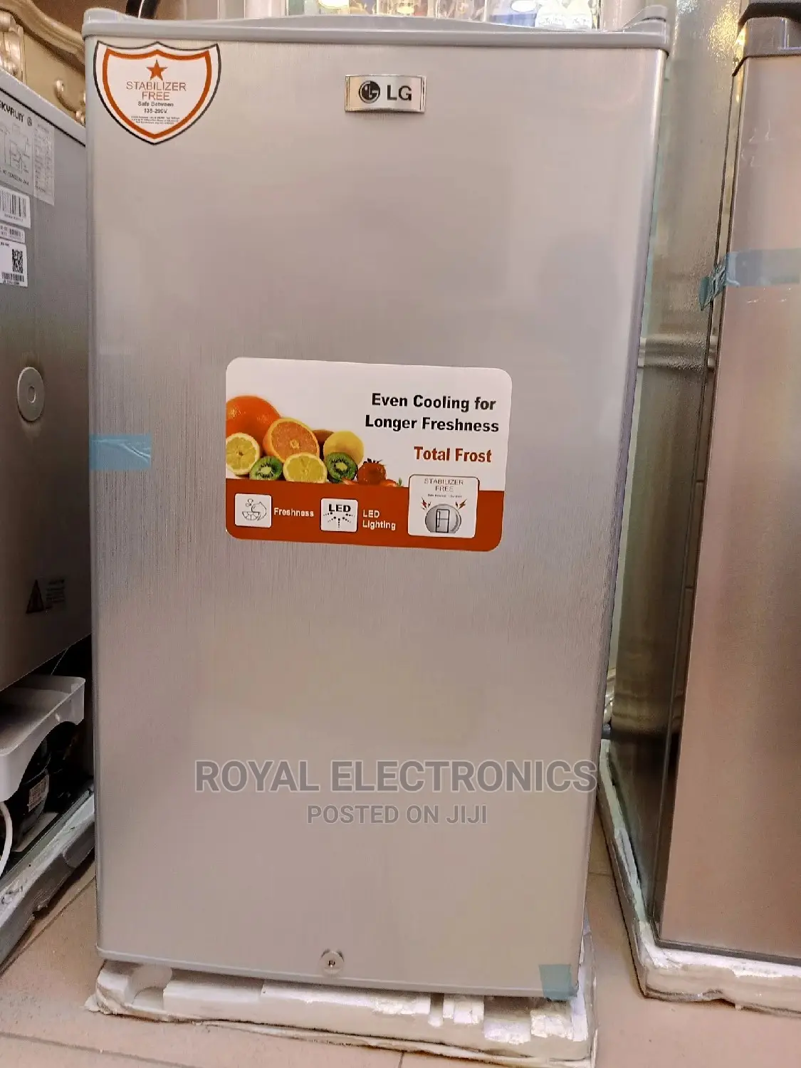Authentic LG Single Door Refrigerator Silver