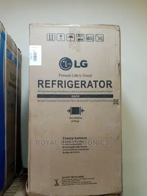 Heavy Duty LG Single Door Refrigerator Silver