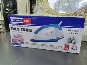 Non-stick National(1000w) Dry Iron