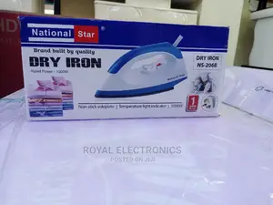 Superior Quality National(1000w) Dry Iron