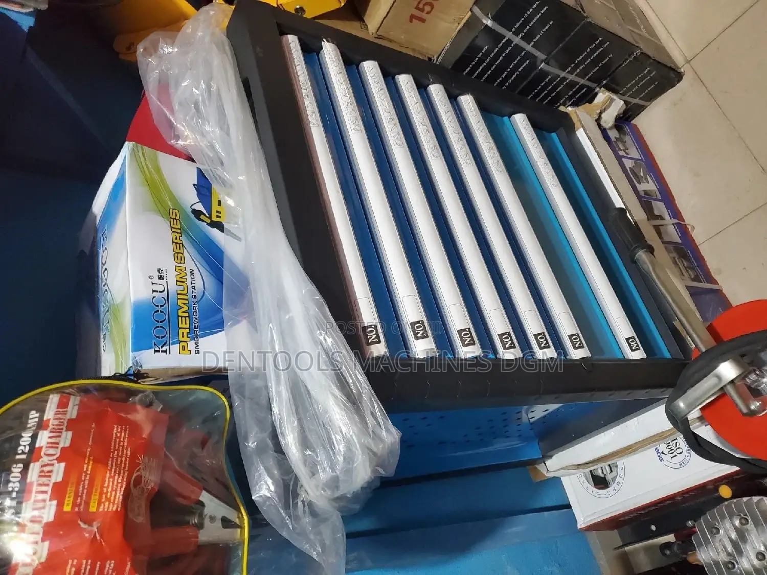 Complete Kitted Trolley Tools Box Heavy Duty