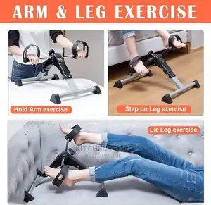 Under Desk Bike Pedal Exerciser, Upper Lower Peddler