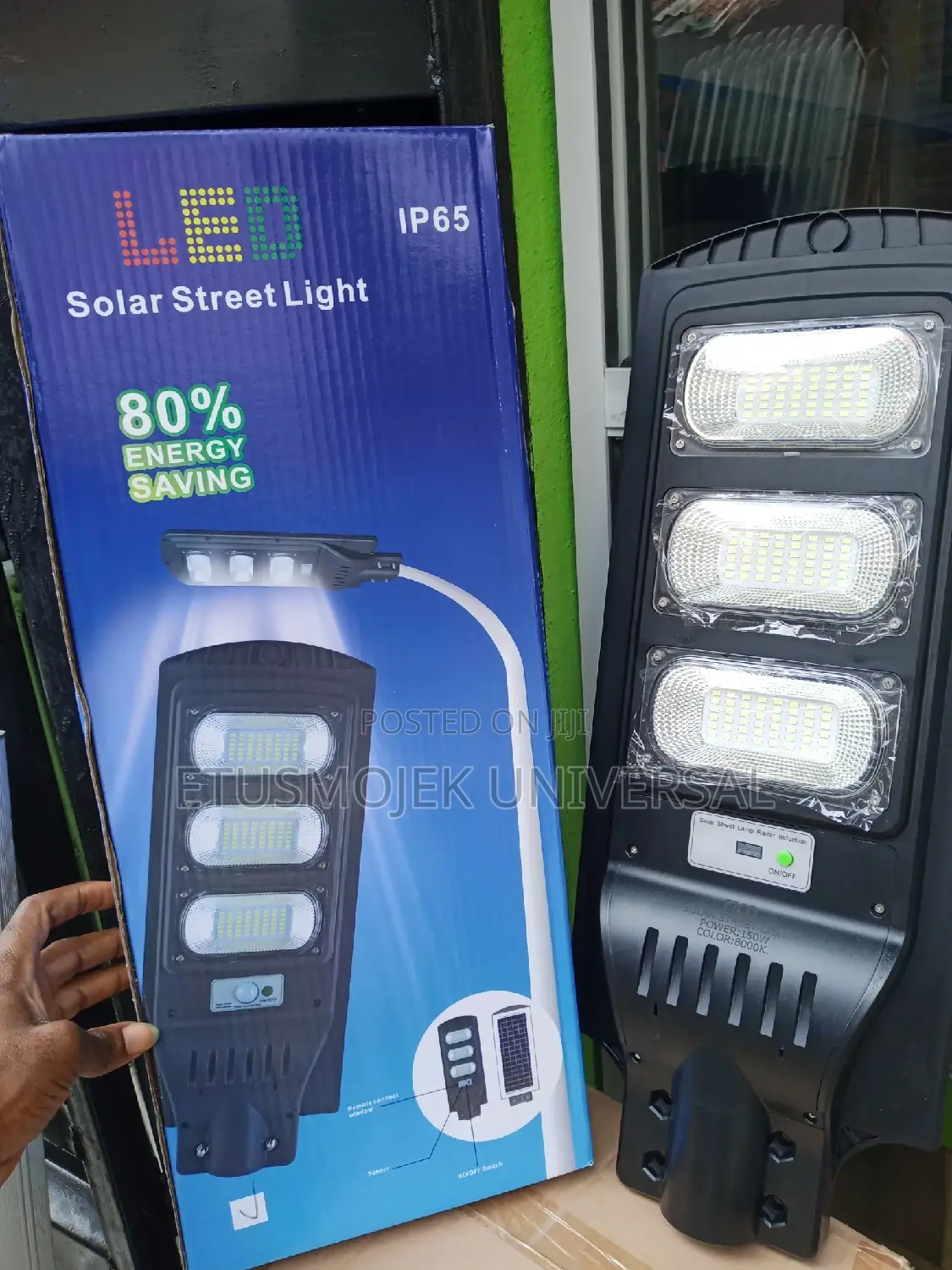 150watts Solar Powered Street Light