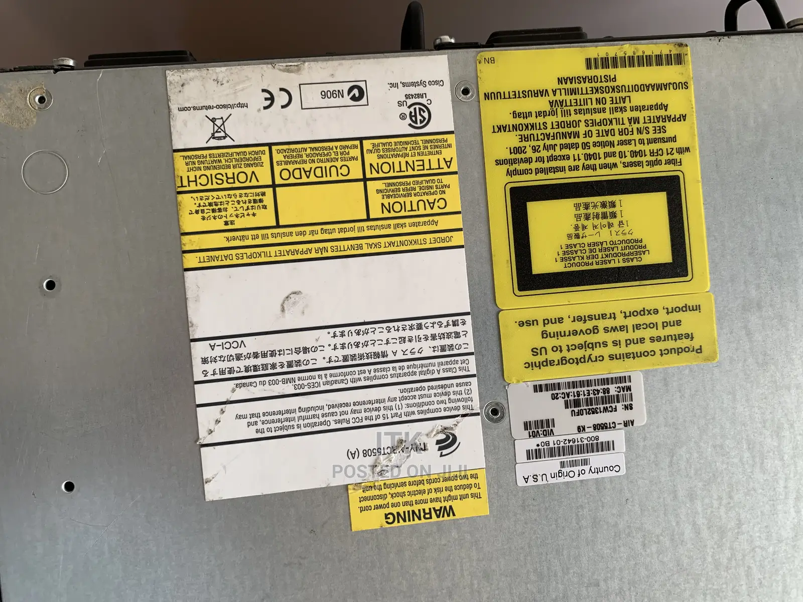 Cisco Air-Ct5508- Wireless Lan Controller