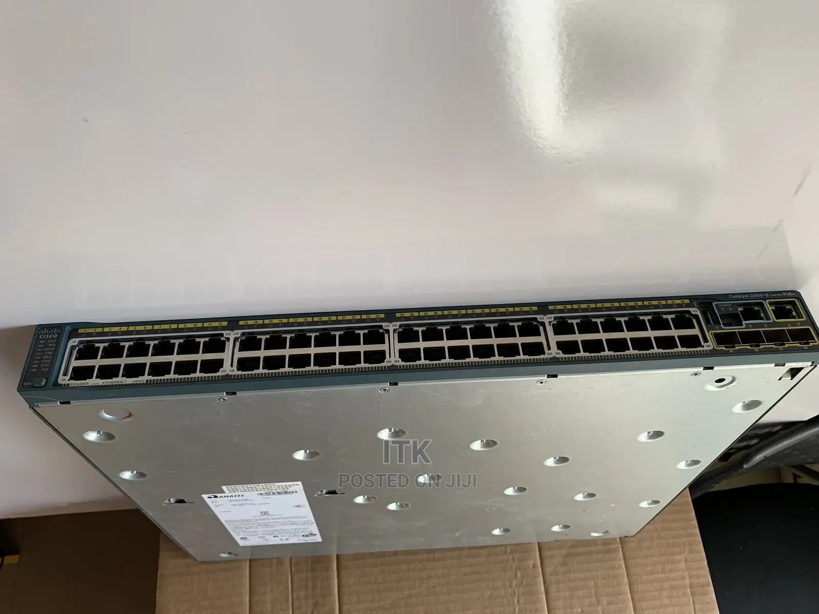 Cisco Catalyst Ws-C2960s-48fps-L Managed Switch