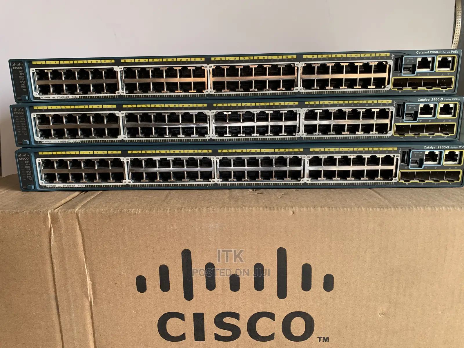 Cisco Catalyst Ws-C2960s-48fps-L Managed Switch