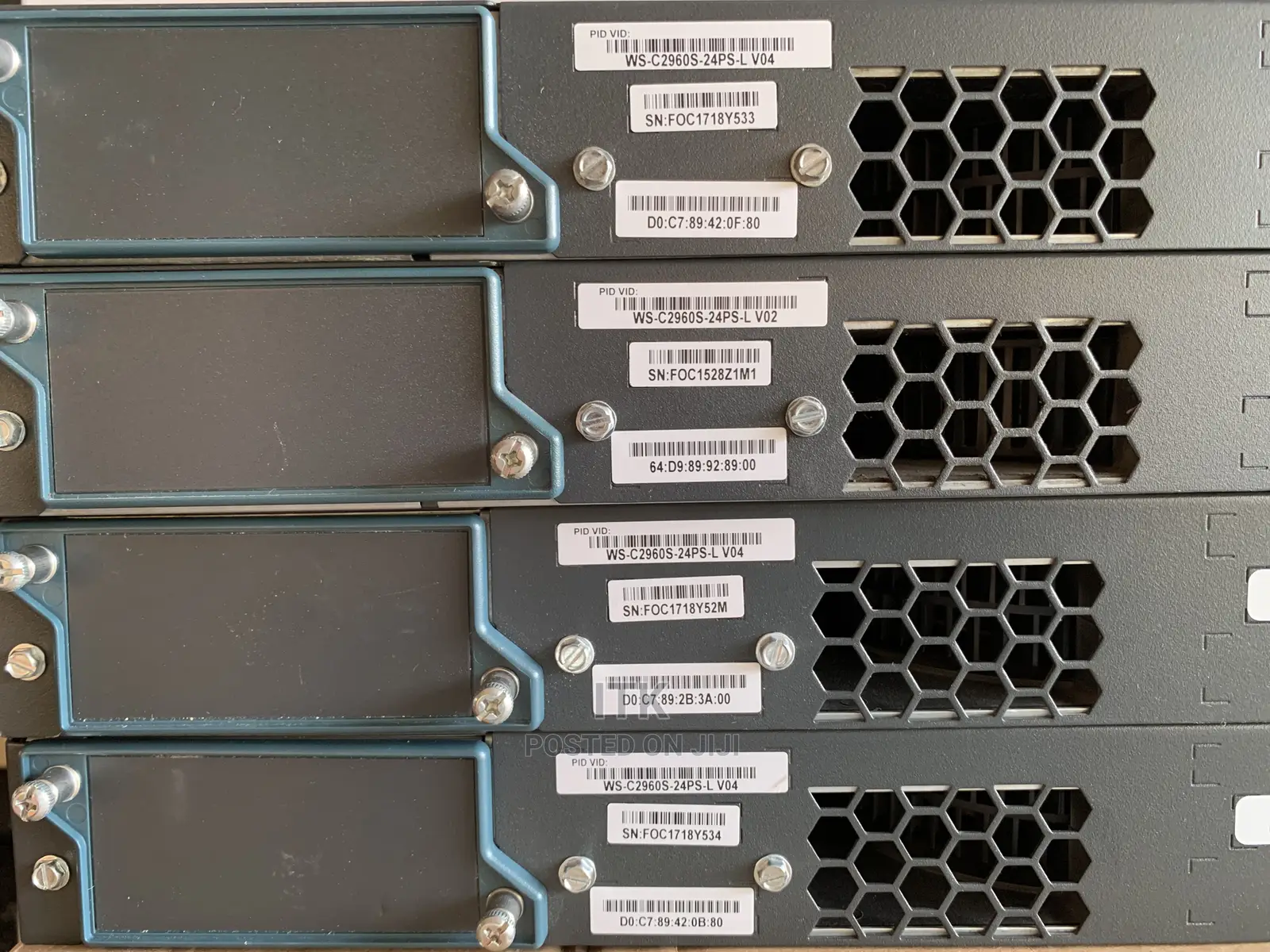 Cisco Catalyst WS-C2960S-24PS-L Managed Switch