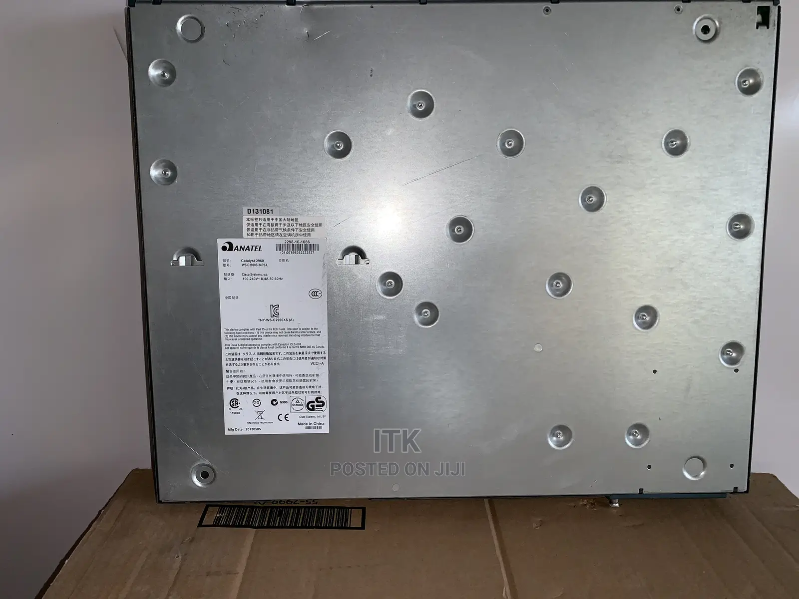 Cisco Catalyst WS-C2960S-24PS-L Managed Switch