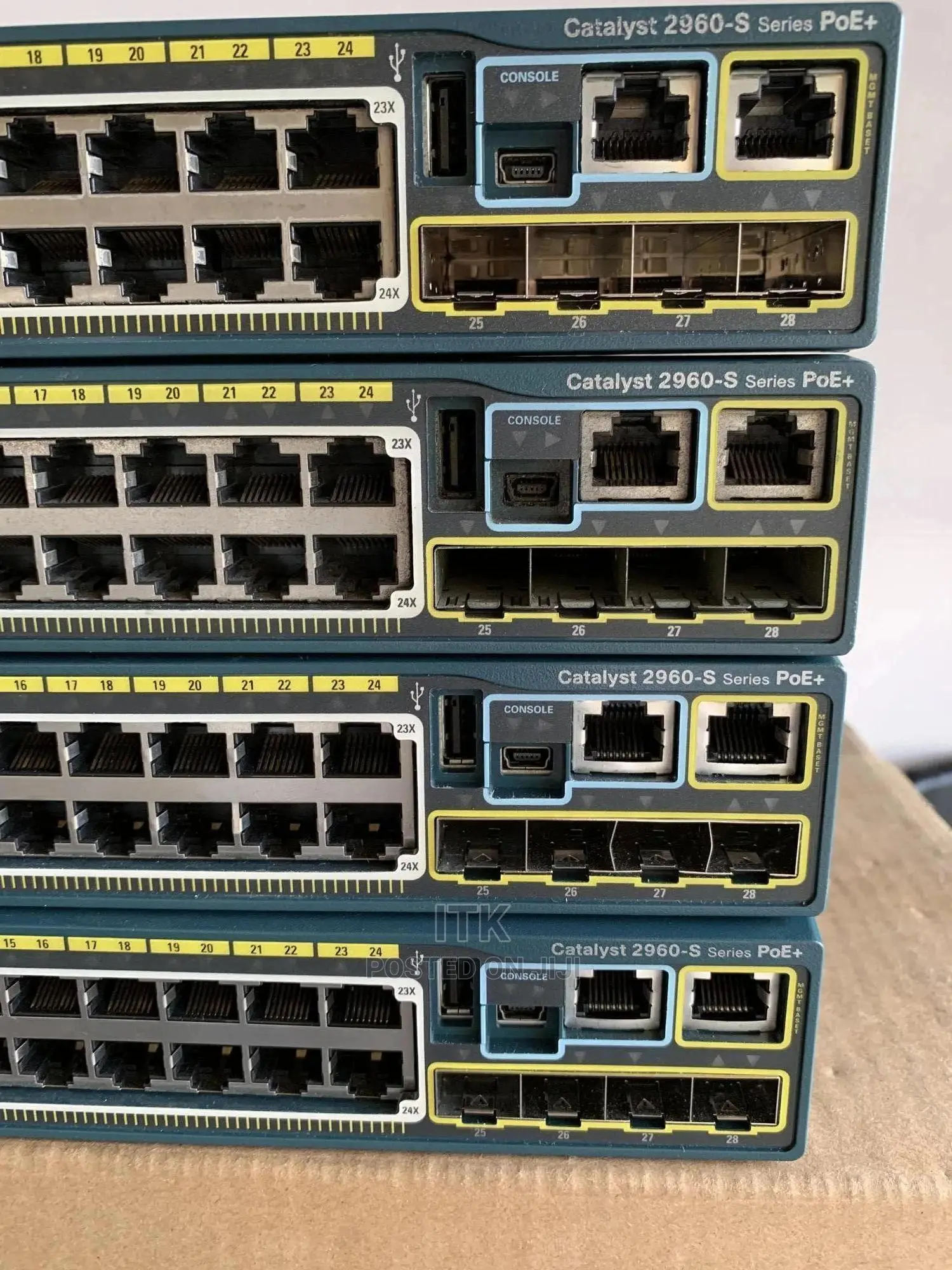 Cisco Catalyst WS-C2960S-24PS-L Managed Switch