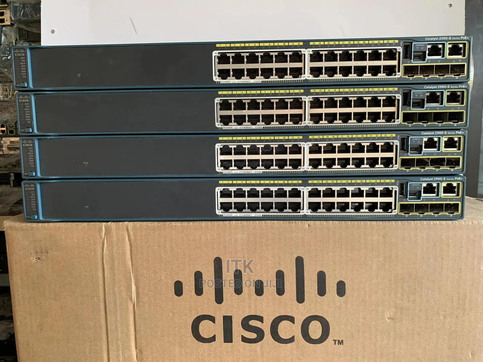 Cisco Catalyst WS-C2960S-24PS-L Managed Switch