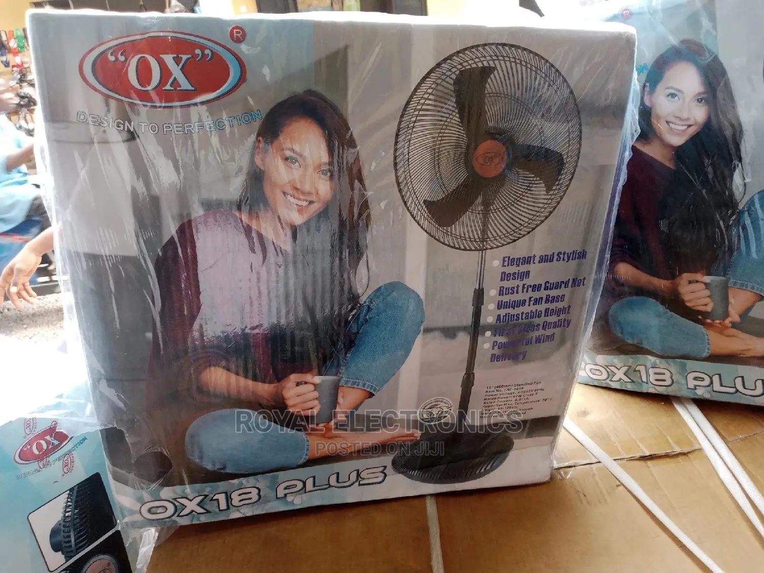 Authentic OX 18 Inches Plus Standing Fan