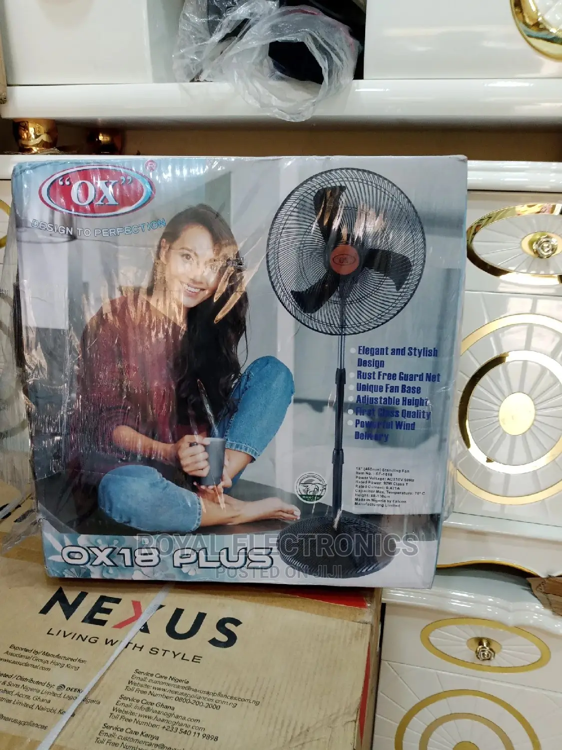 Great Quality OX 18 Inches Plus Standing Fan
