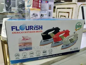 Premium Quality Flourish(Fl-3530)Auto Heavy Duty Iron 1200W