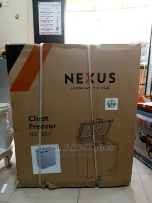 Very New Nexus Chest Freezer - Nx-160 -150l- Silver