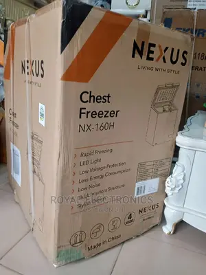 Classic Nexus Chest Freezer - Nx-160 -150l- Silver