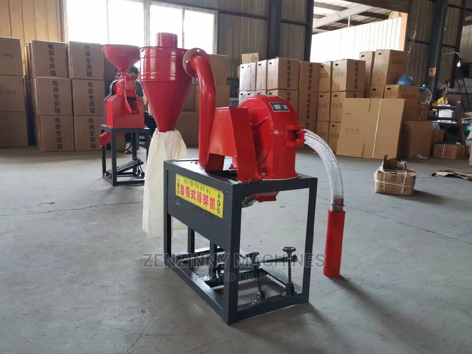 Self Prime Hammer Mill