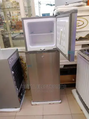 Latest Skyrun 118 Litres Double Door Refrigerator -Silver