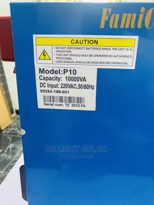 Famicare 10kva 48v Inverter Available