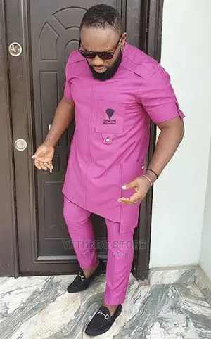 Fuchsia Native Fashion Design for Men