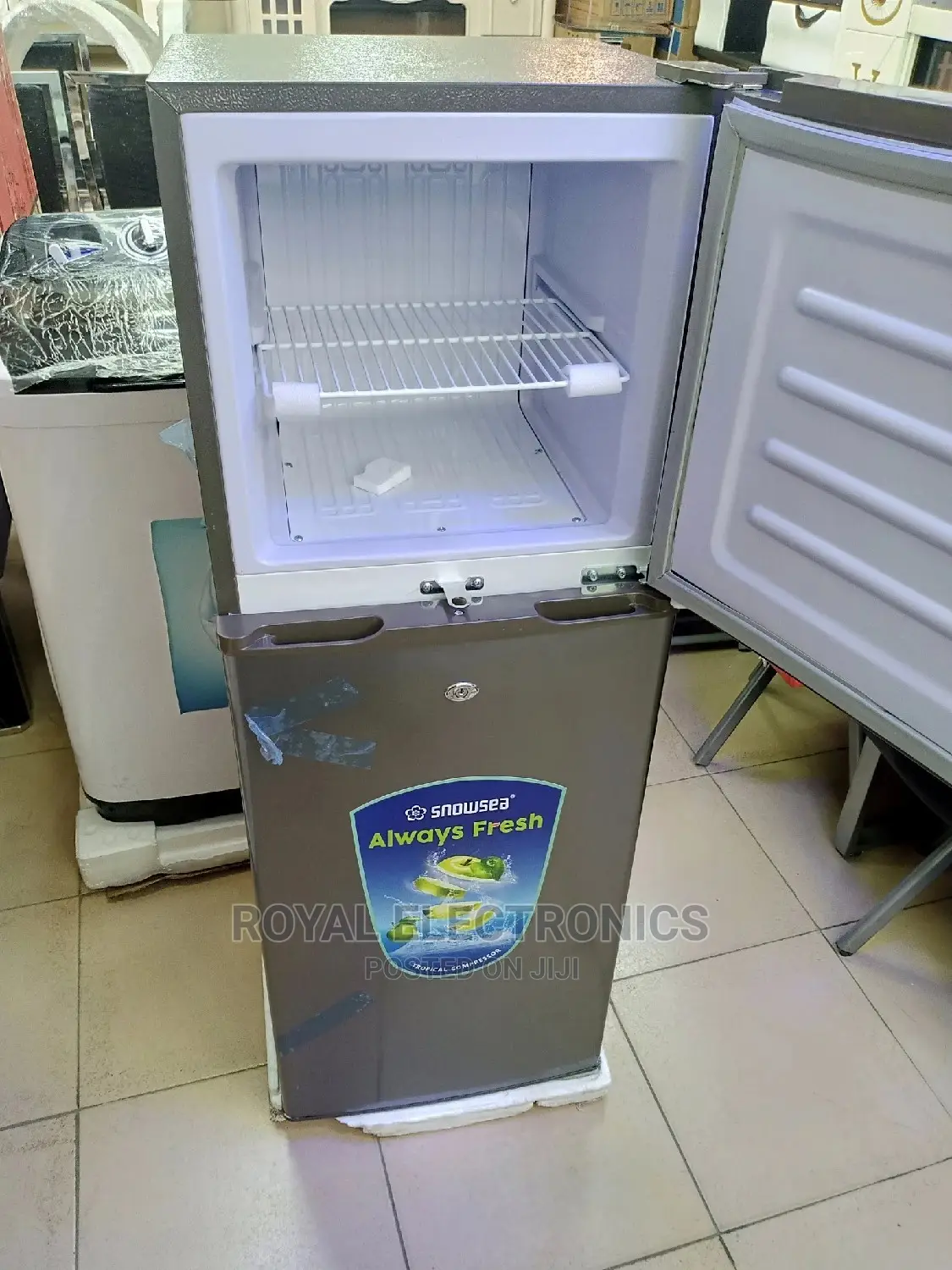 Stylish Design Snowsea(Bcd-198) Double Door Refrigerator