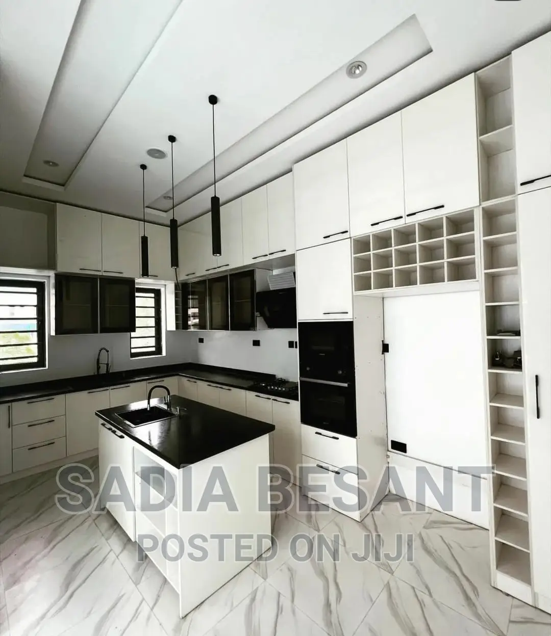 Luxury Kitchen Cabinet Design With Accessories