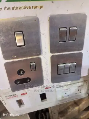 3gang Stainless Volex Switch