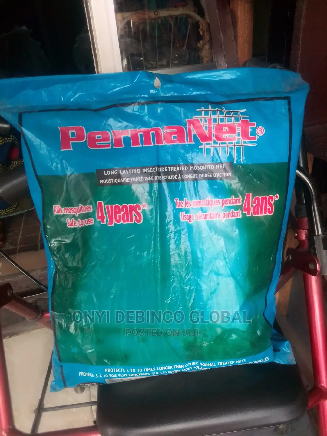 Original Parmanet Mosquito Net (Treated Mosquito Net)White