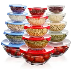5pcs Glass Mixing Bowl