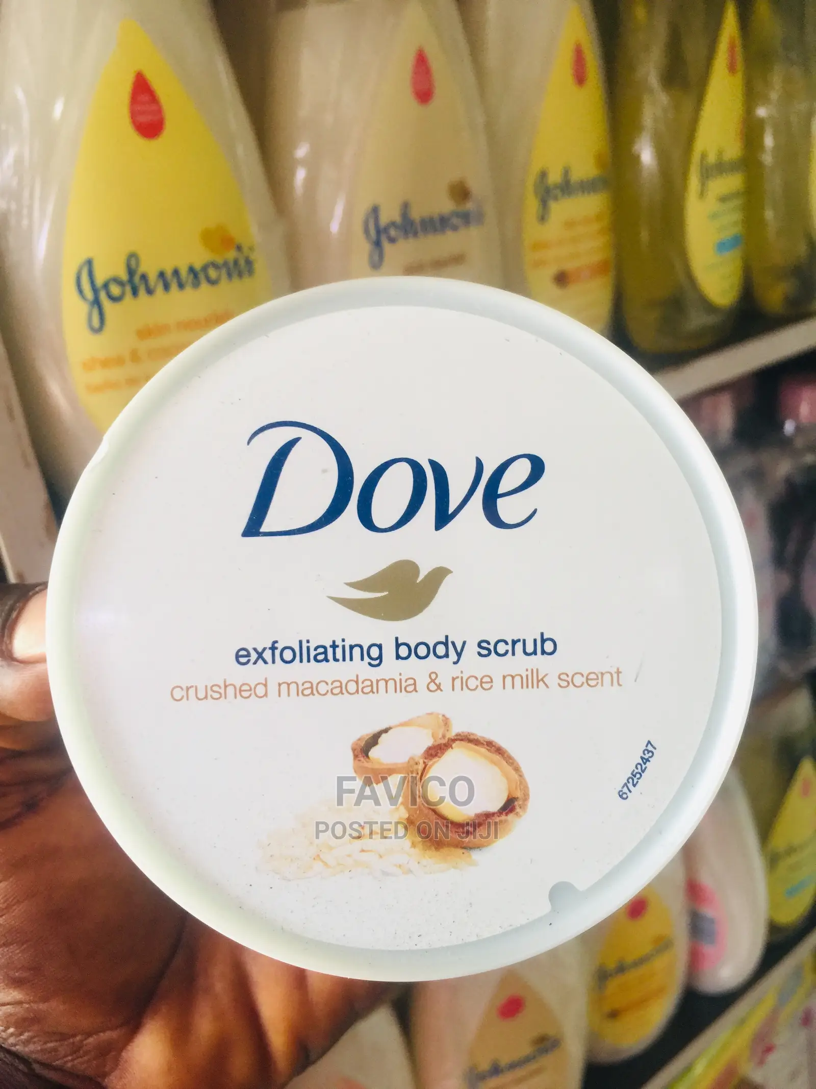 Dove Exfoliating Body Scrub